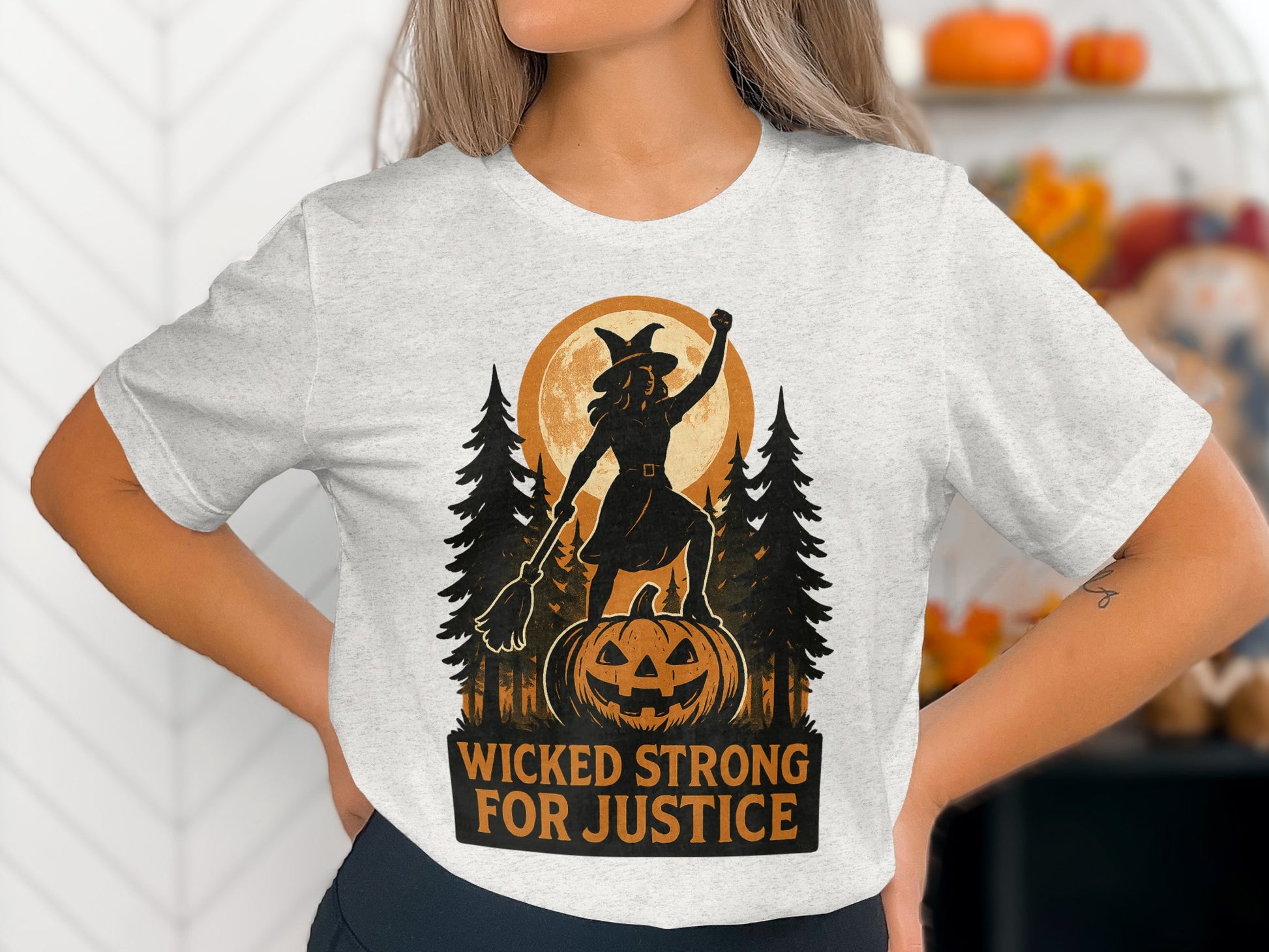 Wicked Strong for Justice Halloween T-Shirt product type