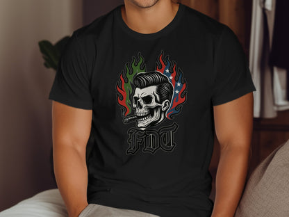 FDT Skull Smoking Design T-shirt product type