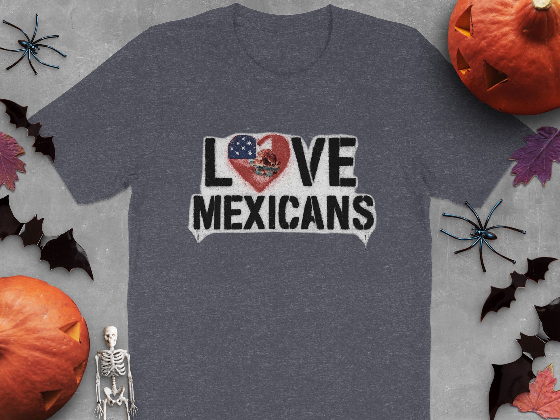 Love Mexicans Halloween Themed Shirt product type
