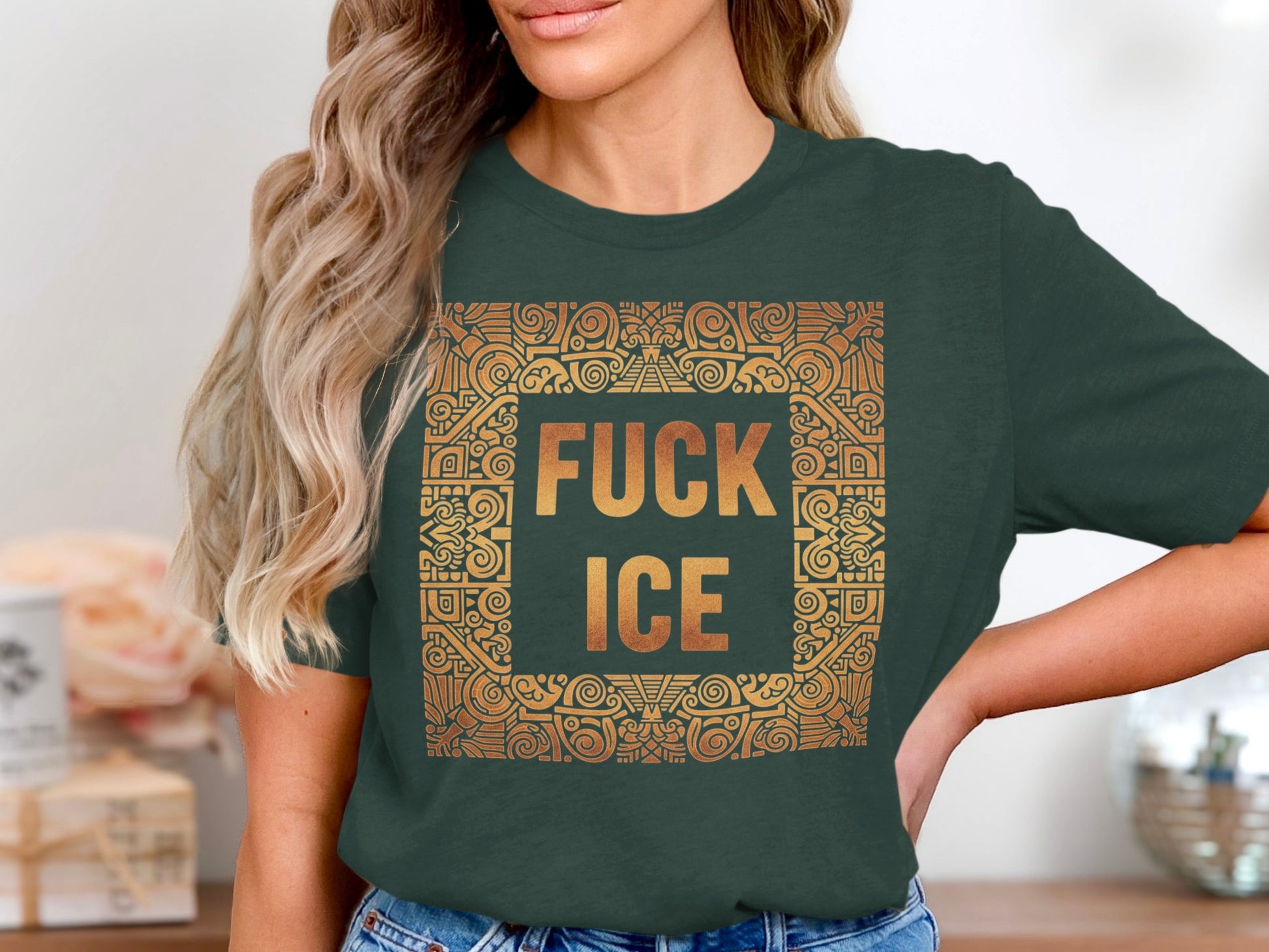 Vintage Graphic Tee with Bold Statement Shirt product type
