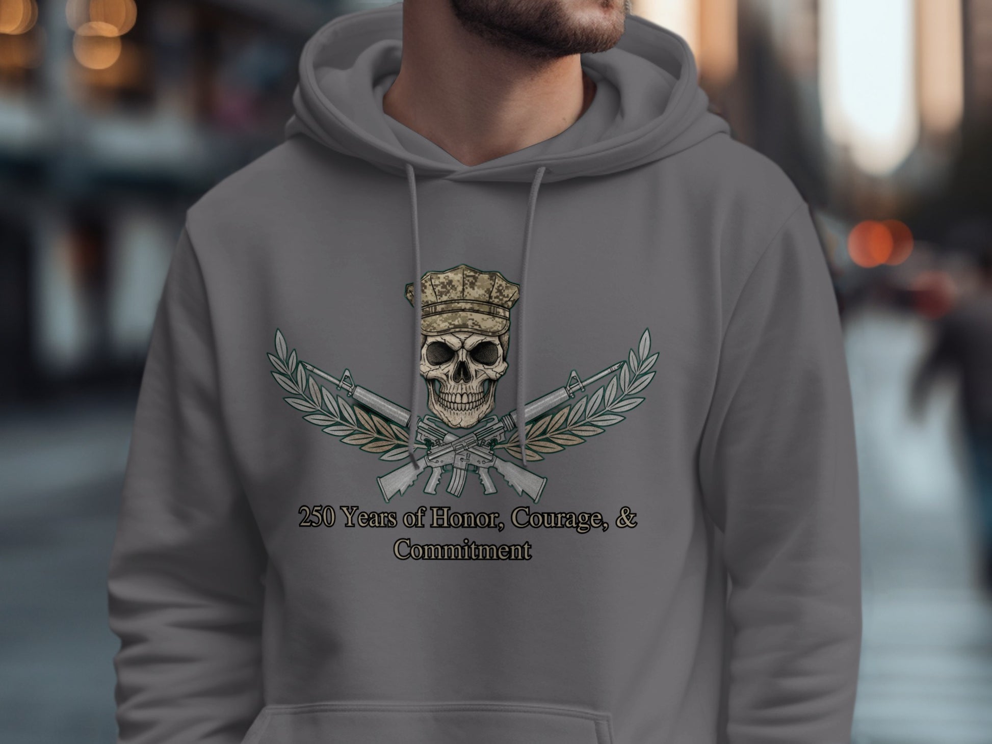 250 Years of Honor Courage & Commitment Hoodie