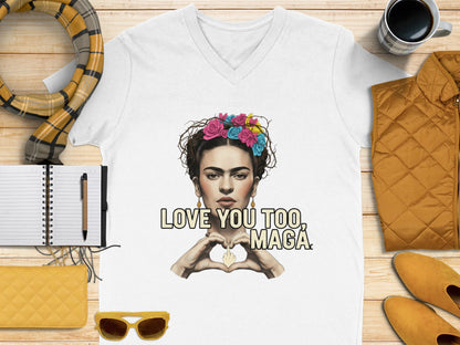 LOVE YOU TOO MAGA Graphic Print T-Shirt