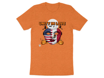 Unity in Love Halloween Theme Graphic T-shirt product type