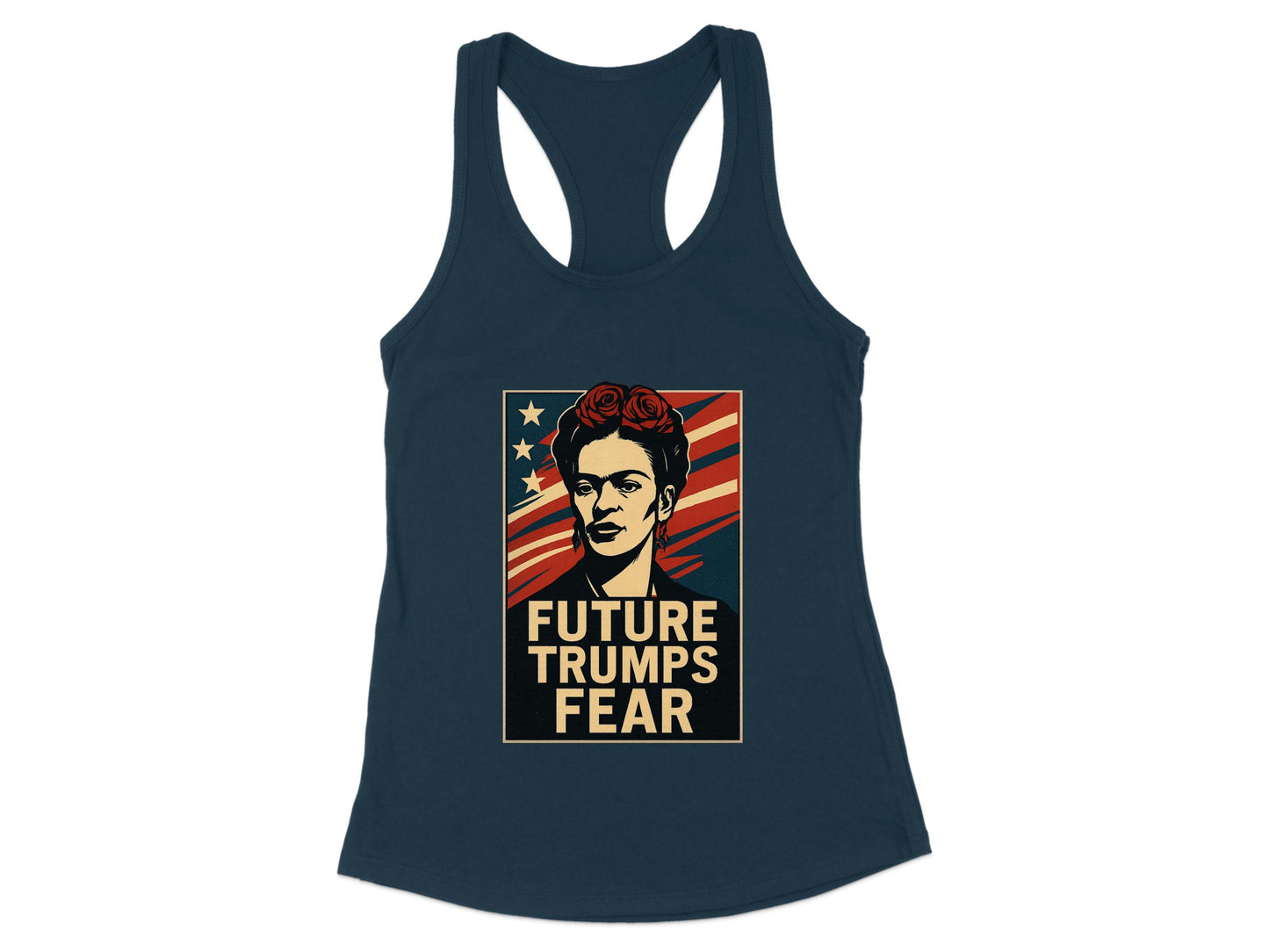 Future Trumps Fear Graphic Women's Tank Top product