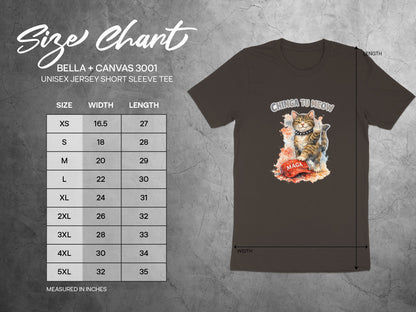 Bella Canvas Unisex Chinga Tu Meow Cat Tee product type