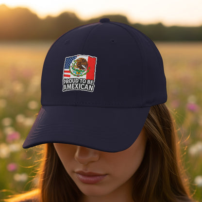 Proud to Be Mexican American Embroidered Cap product type