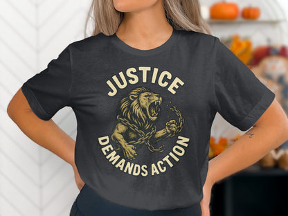 Justice Demands Action Graphic T-Shirt product type