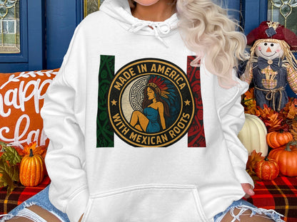 Made in America with Mexican Roots Hoodie product