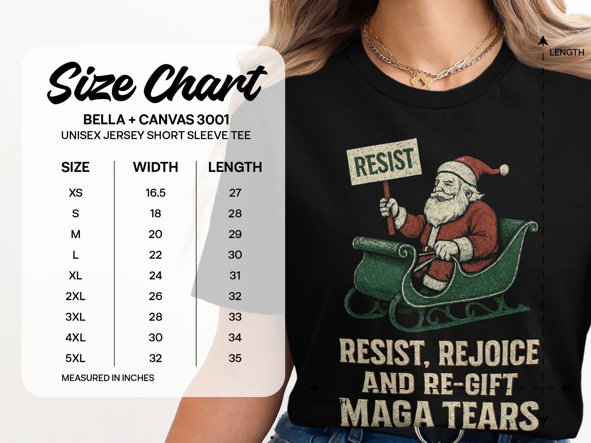 Resist Rejoice and Re-Gift MAGA Tears Shirt
