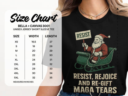 Resist Rejoice and Re-Gift MAGA Tears Shirt