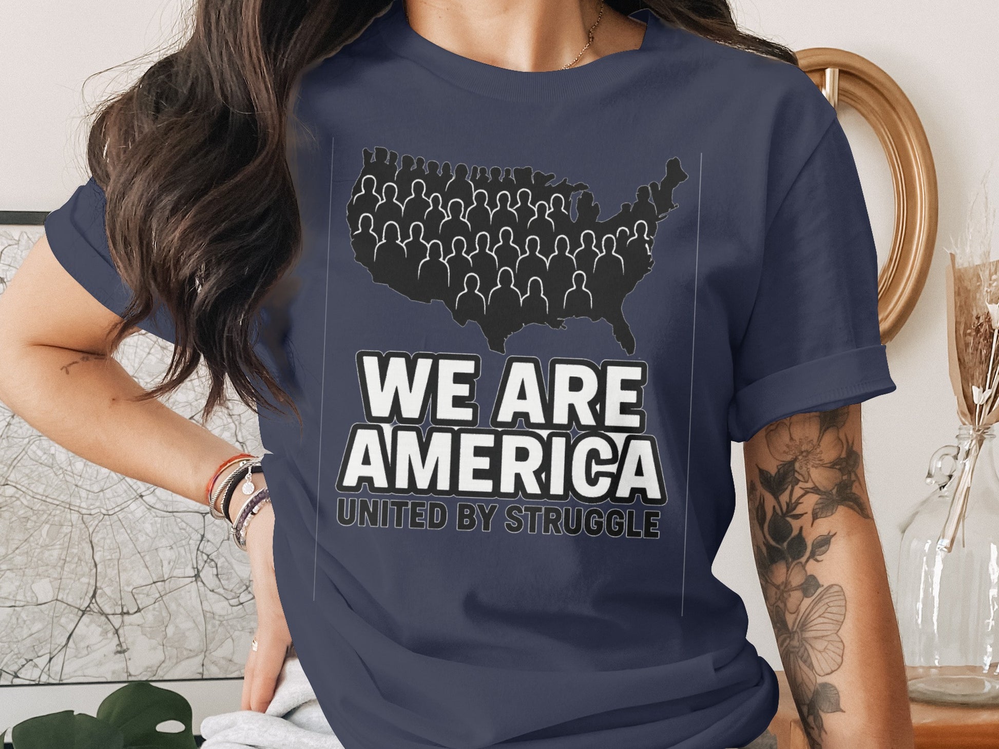 We Are America United By Struggle Graphic Shirt product