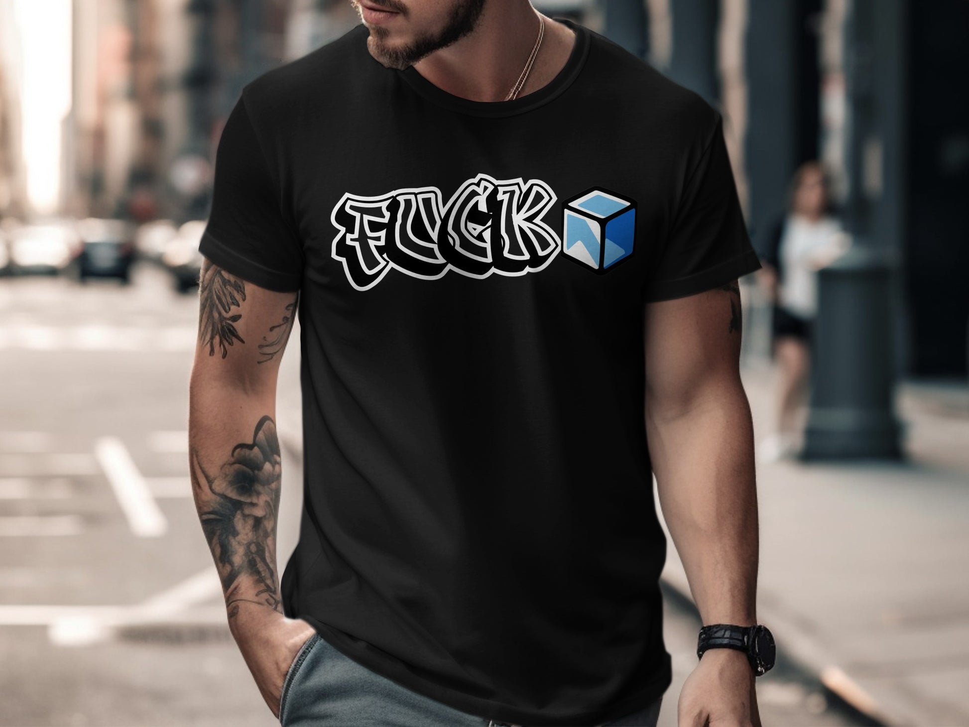FLCK Graphic Tee with Cool Bold Design product