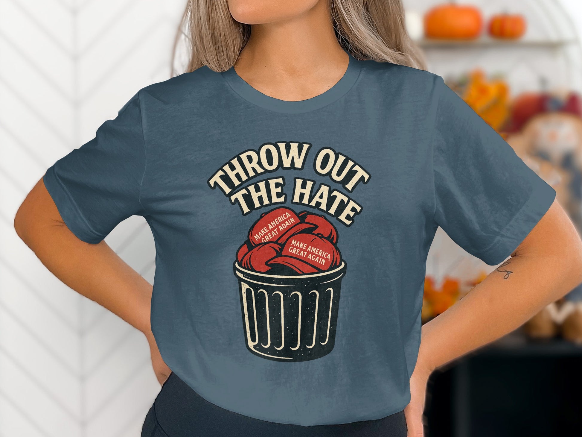 Throw Out the Hate Graphic T-Shirt product