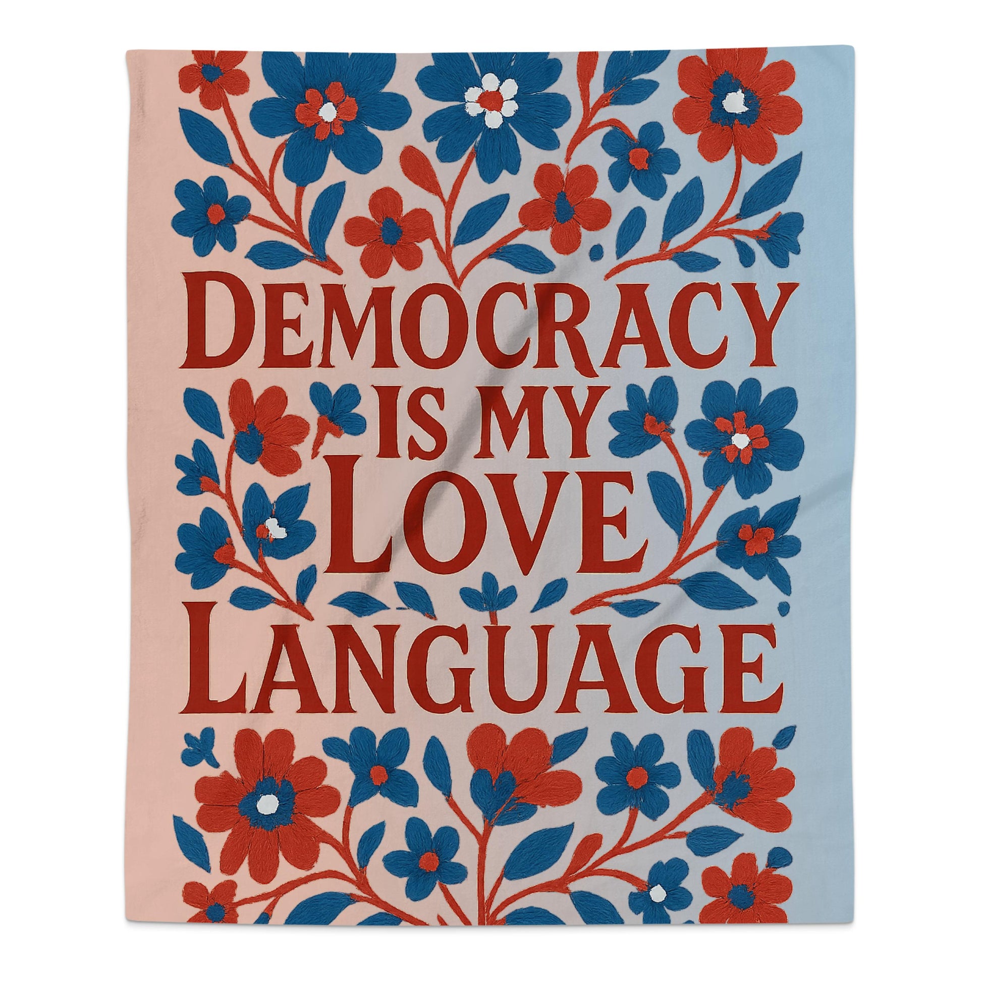 Democracy Is My Love Language Floral product type