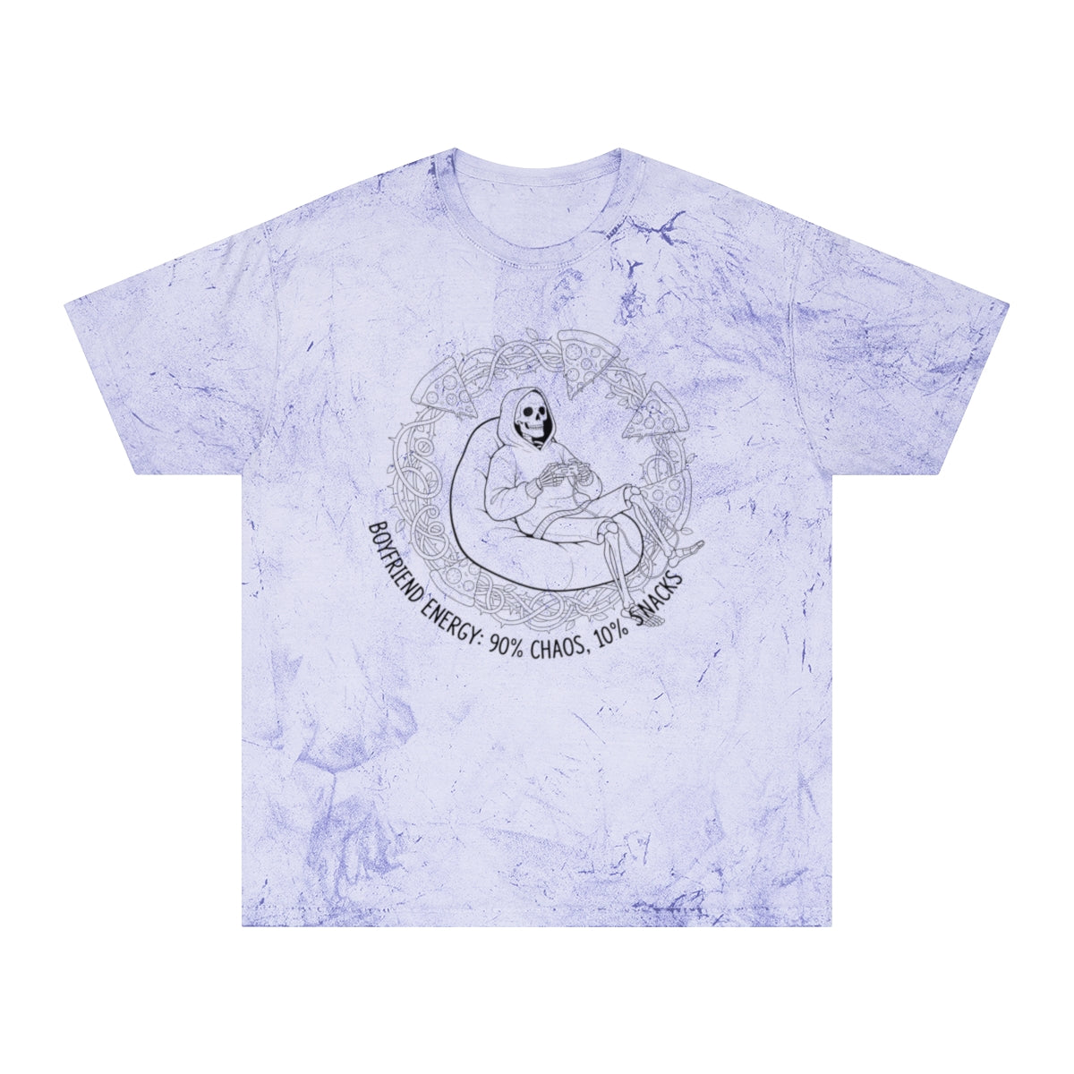 Boyfriend Energy 90% Chaos 10% Snacks Graphic Tee