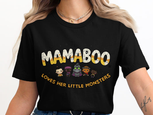 Mamaboo Loves Her Little Monsters Shirt product type