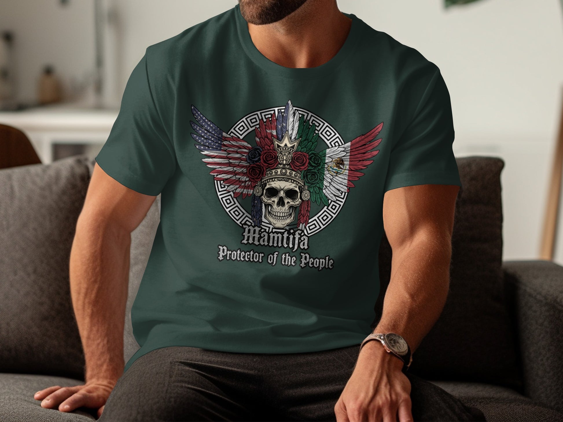 Mamiya Protector of the People Graphic Shirt
