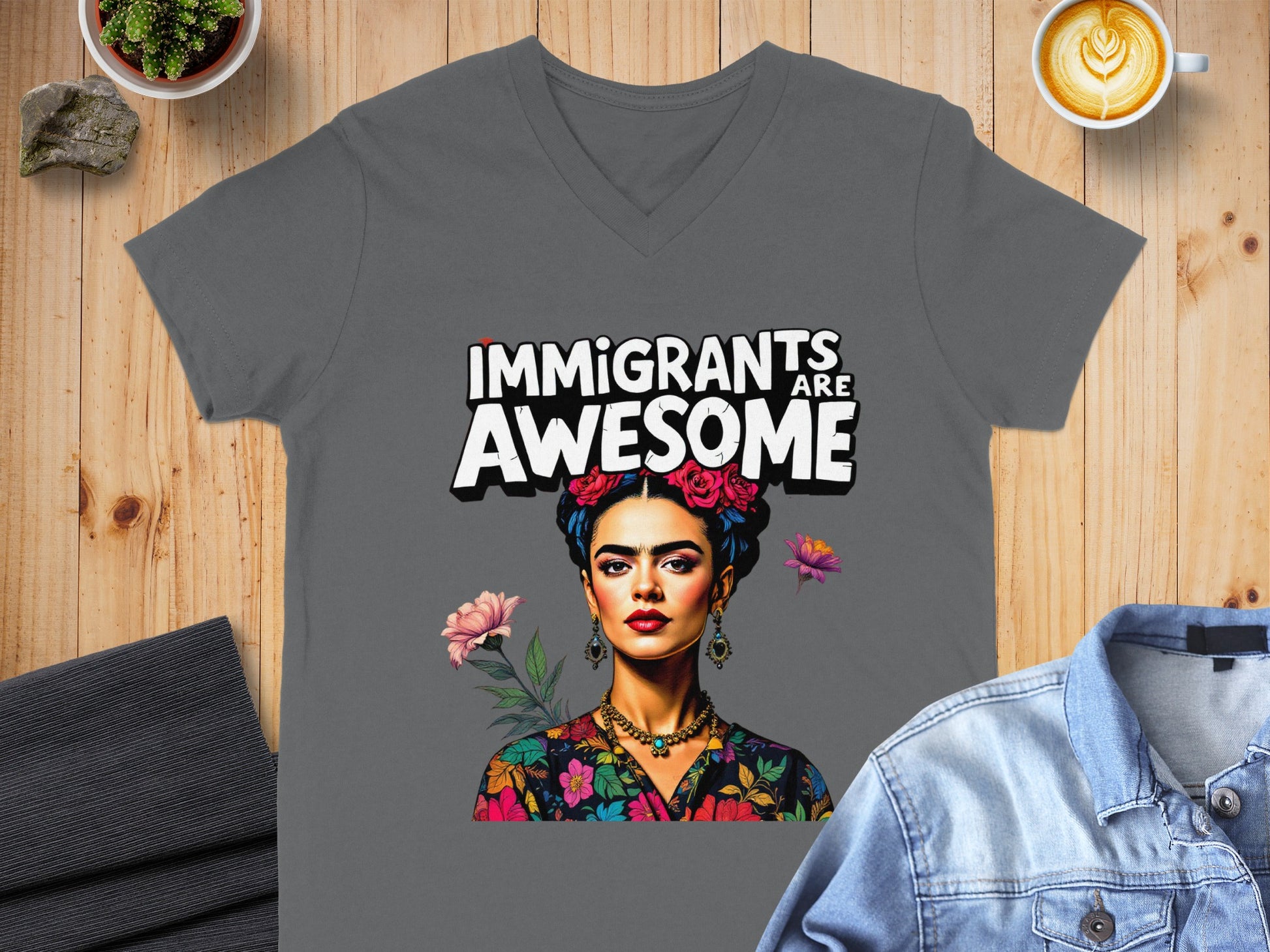 Immigrants Are Awesome Graphic T-Shirt