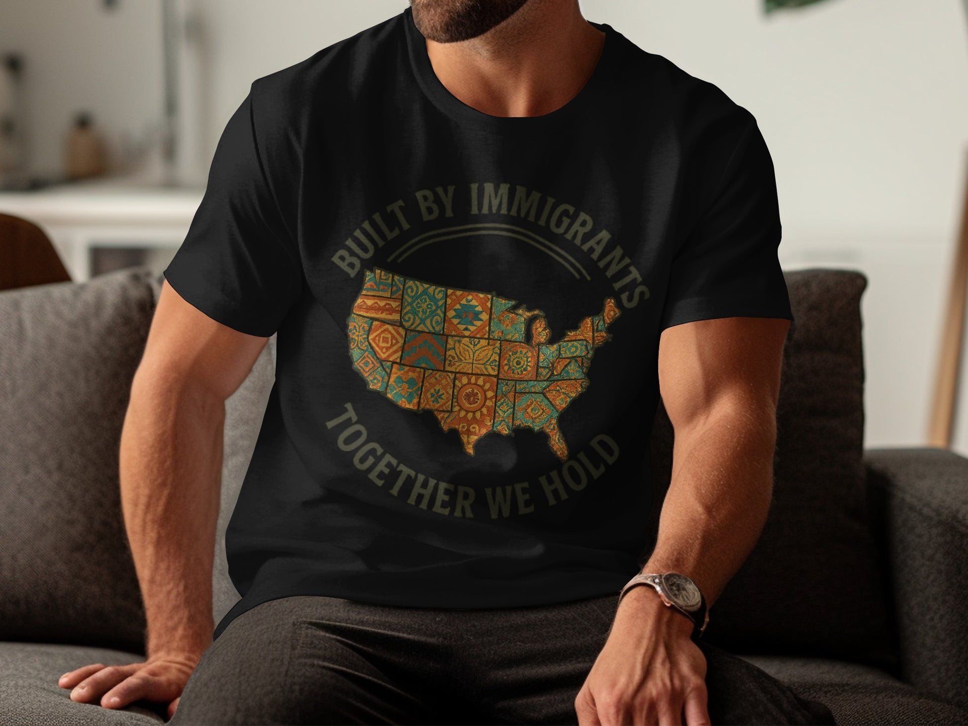 Built By Immigrants Together We Hold t-shirt product