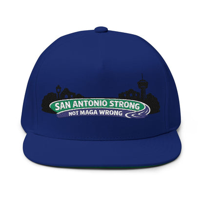 San Antonio Strong Not MAGA Wrong Hat