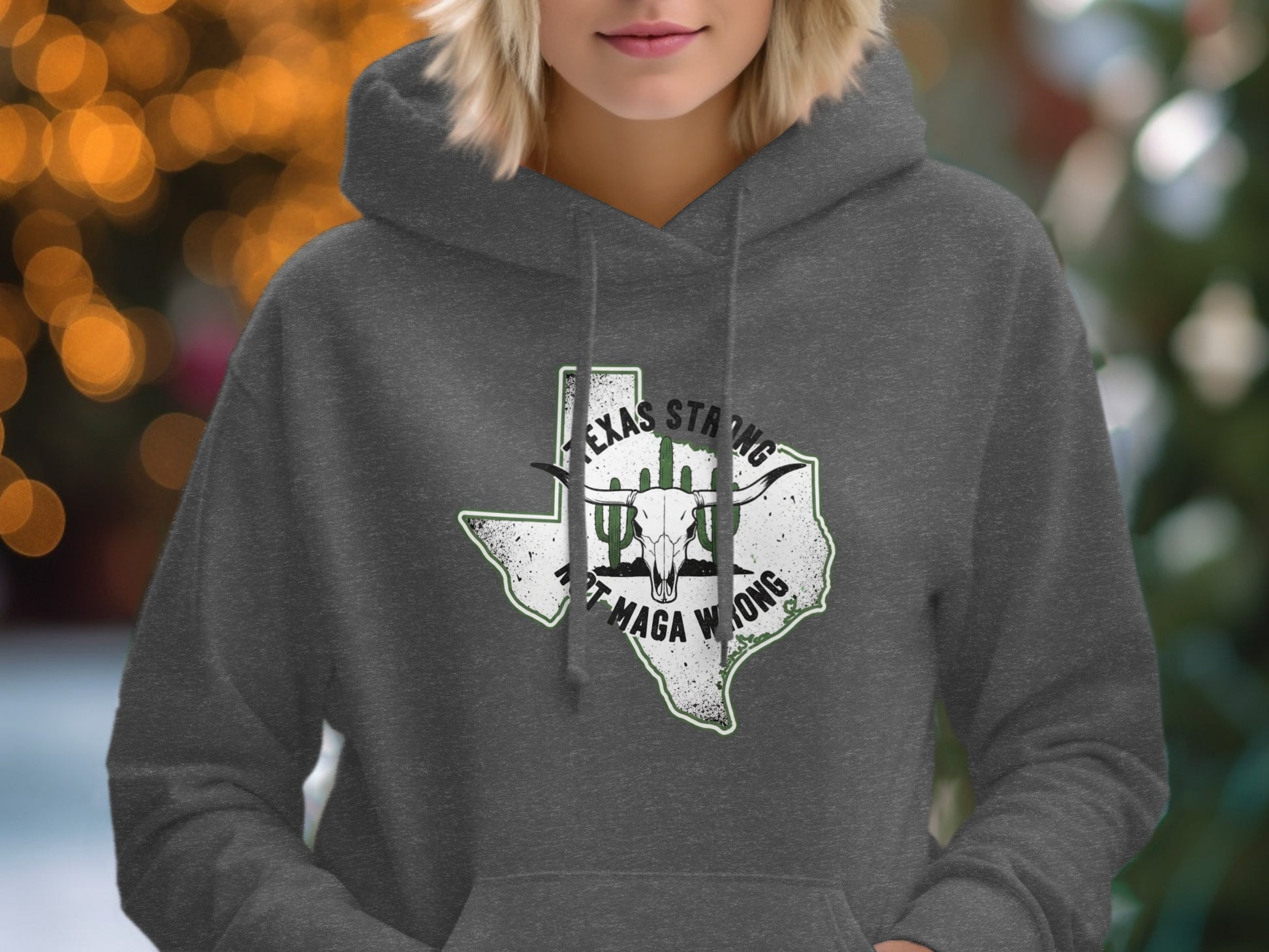 Texas Strong Imaga Wong Graphic Hoodie product