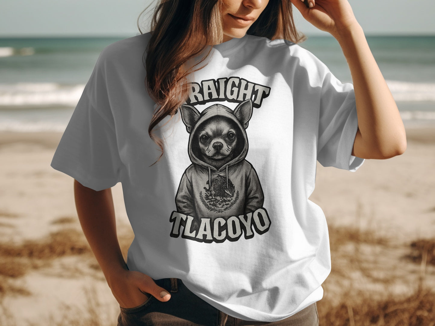 Straight Tlacoyo Graphic Casual T-Shirt product
