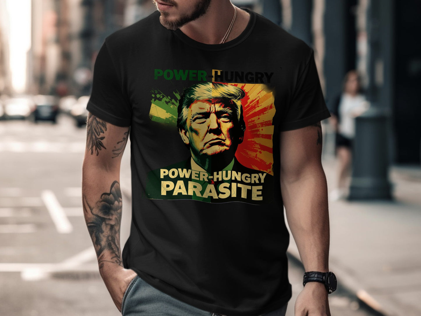 Power Hungry Parasite Graphic T-Shirt product type