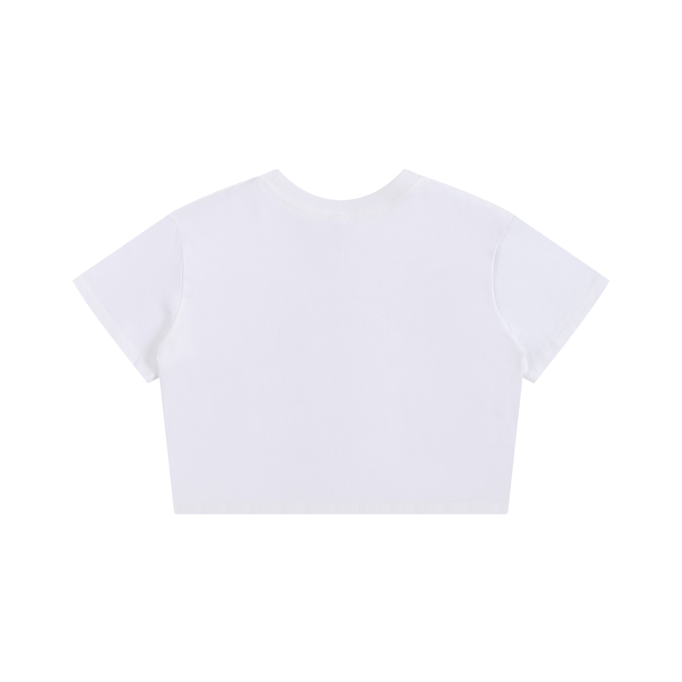Immigrant Roots Crop Baby Tee Seamless T-Shirt - 200 GSM