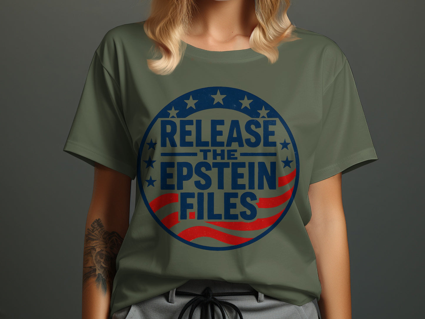 Release The Epstein Files Graphic T-Shirt product type
