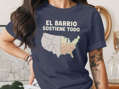 El Barrio Sostiene Todo Patriotic T-shirt product type