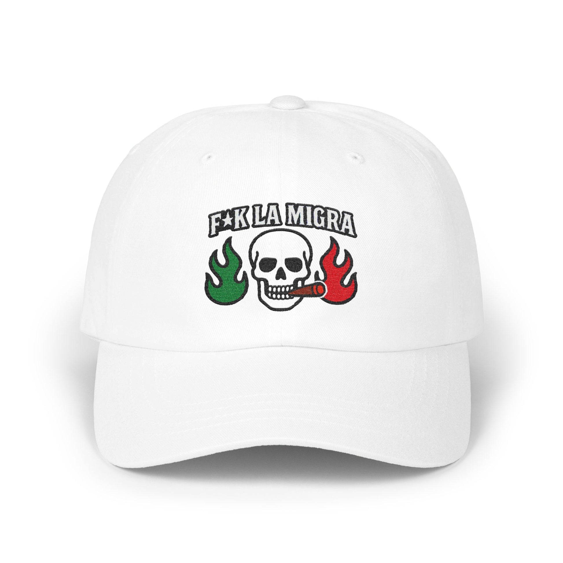 F*ck La Migra Skull Embroidery Unisex Hat product