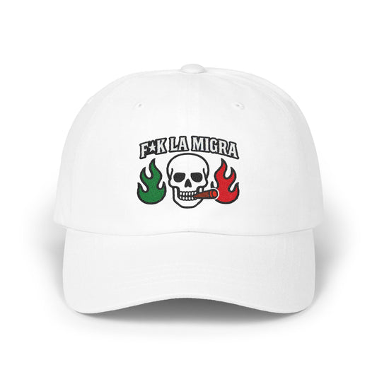 F*ck La Migra Skull Embroidery Unisex Hat product