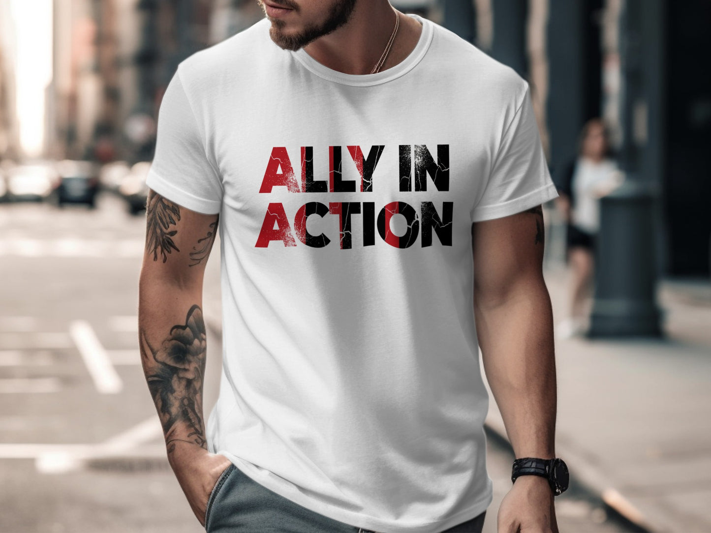 Ally in Action Bold Statement Shirt