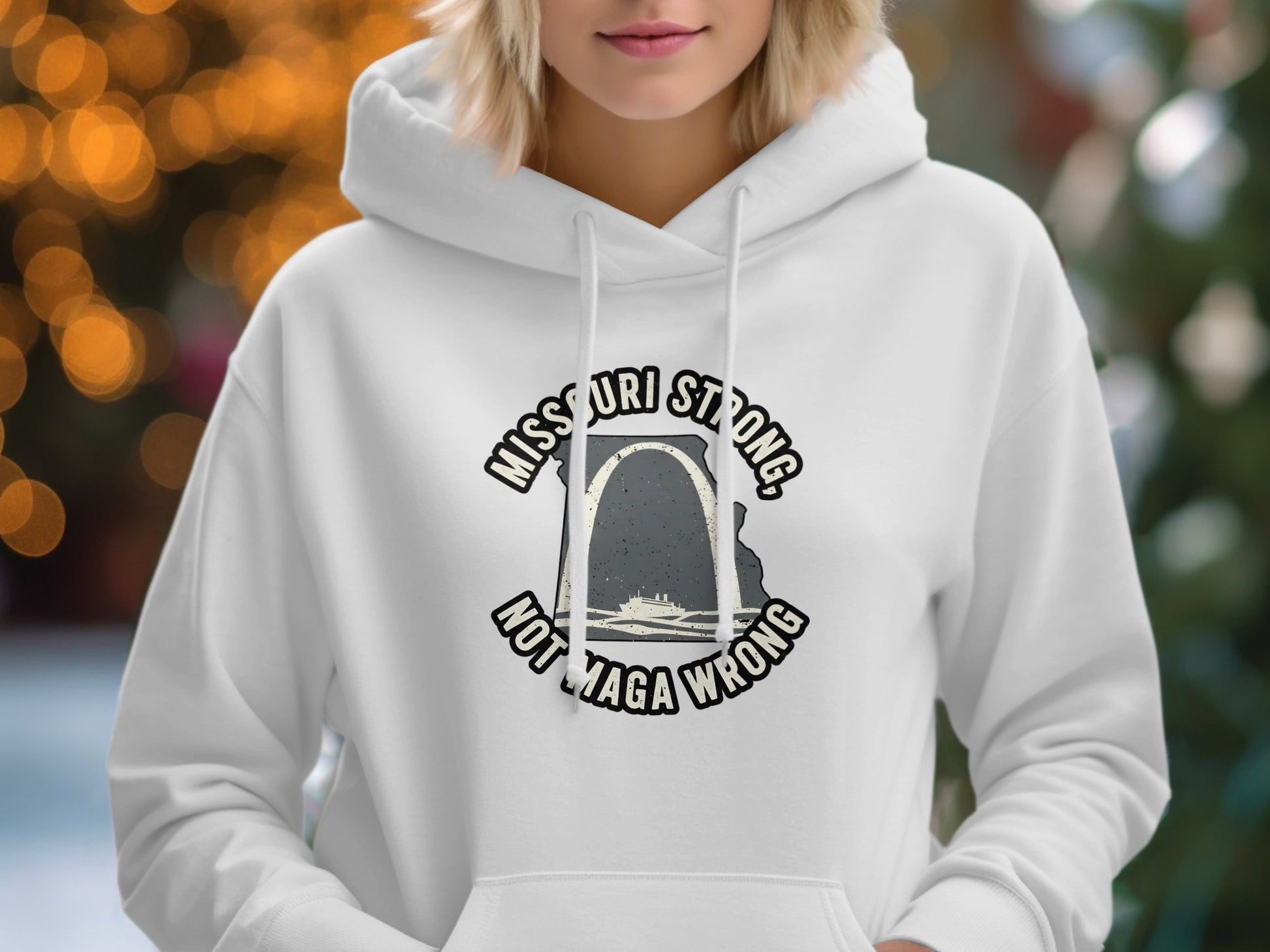 Missouri Strong Not Maga Wrong Hoodie product