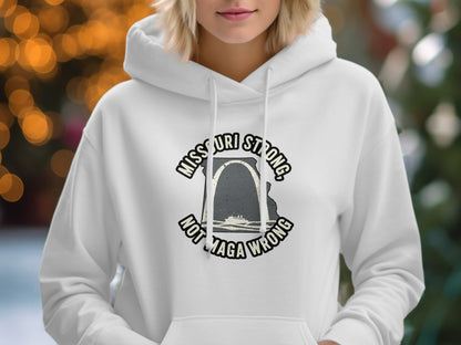 Missouri Strong Not Maga Wrong Hoodie product