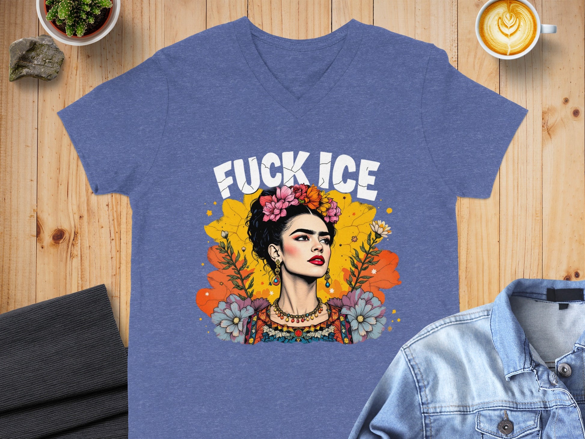 Frida Kahlo Statement Graphic T-Shirt Product