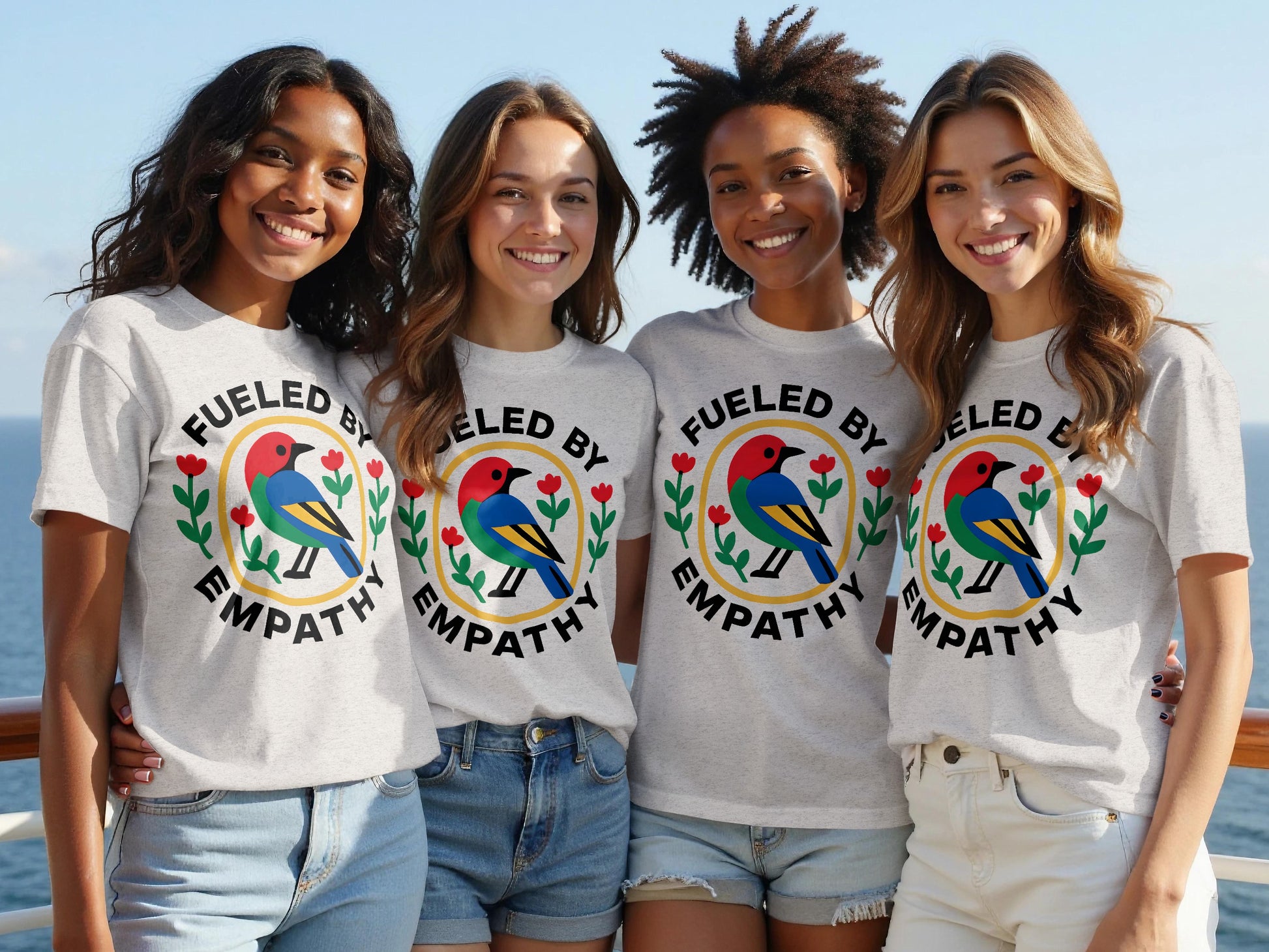 Fueled by Empathy Graphic Tee Shirt Product