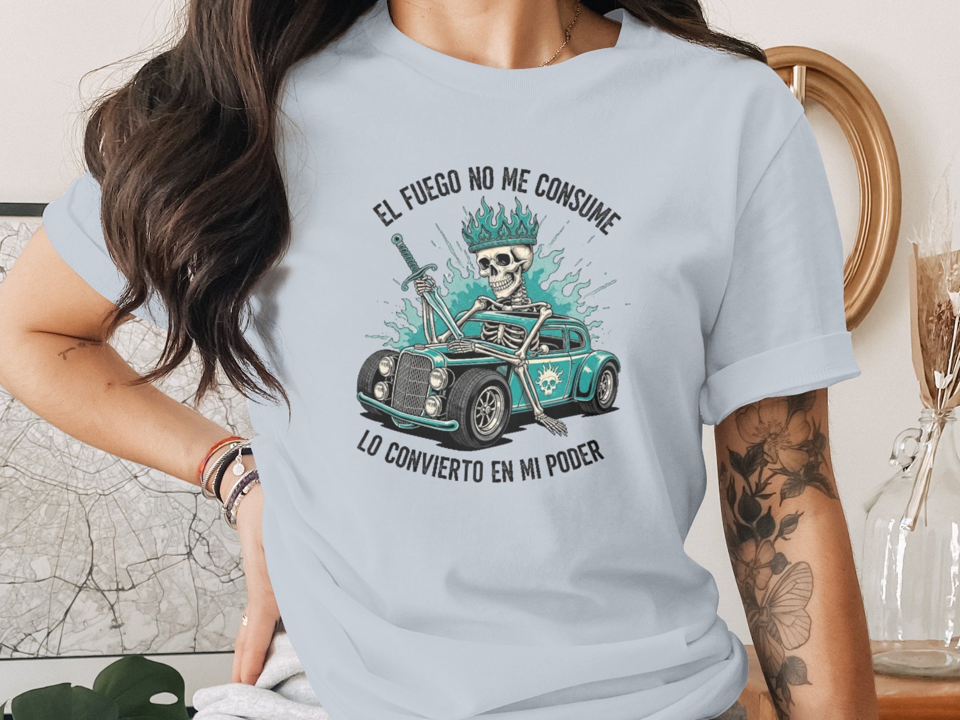 El Fuego No Me Consume Convertible T-Shirt product type