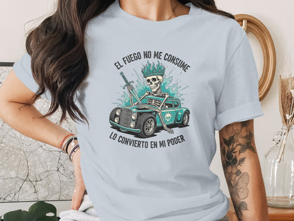 El Fuego No Me Consume Convertible T-Shirt product type