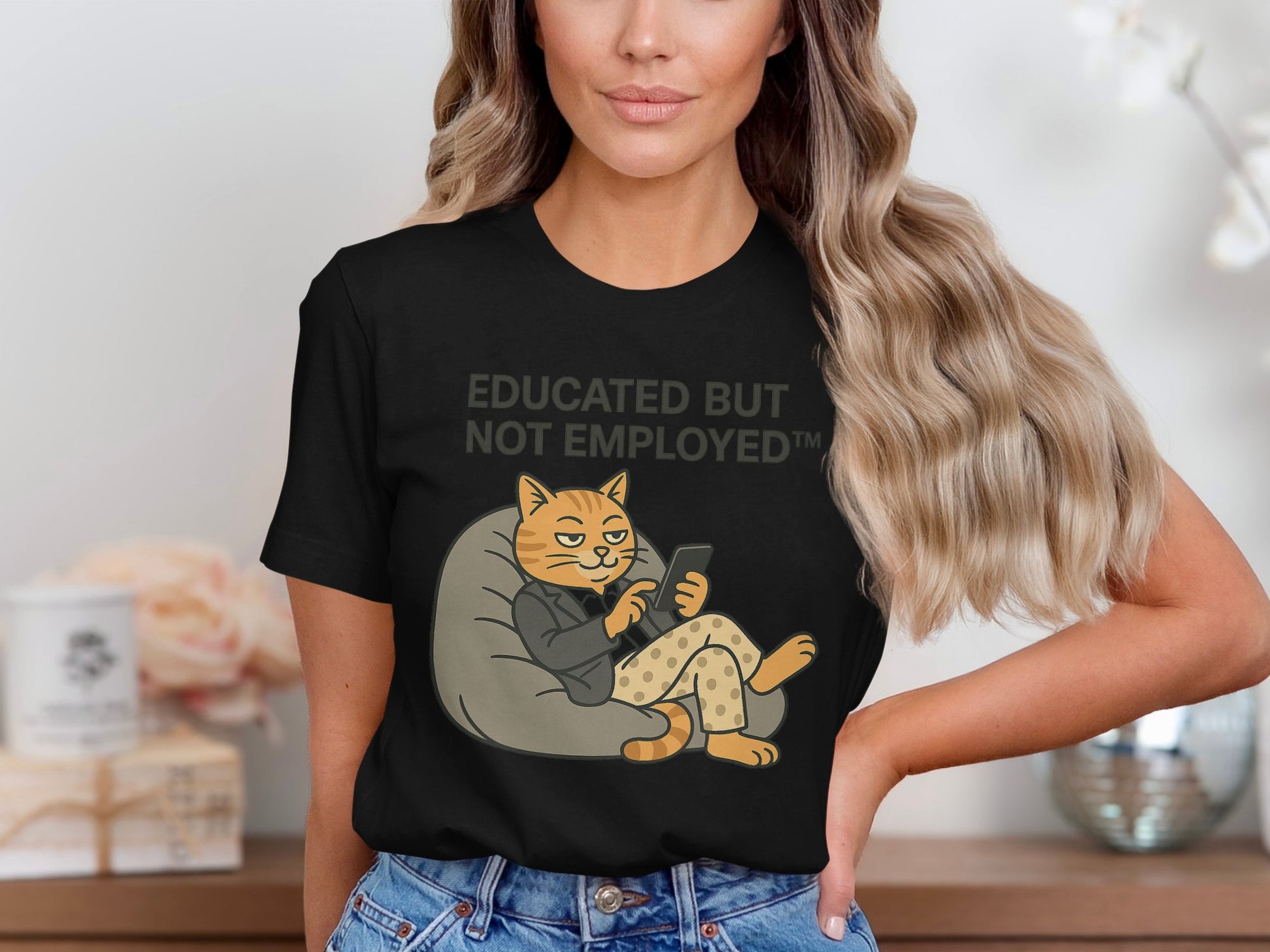 Educated But Not Employed Graphic T-Shirt product