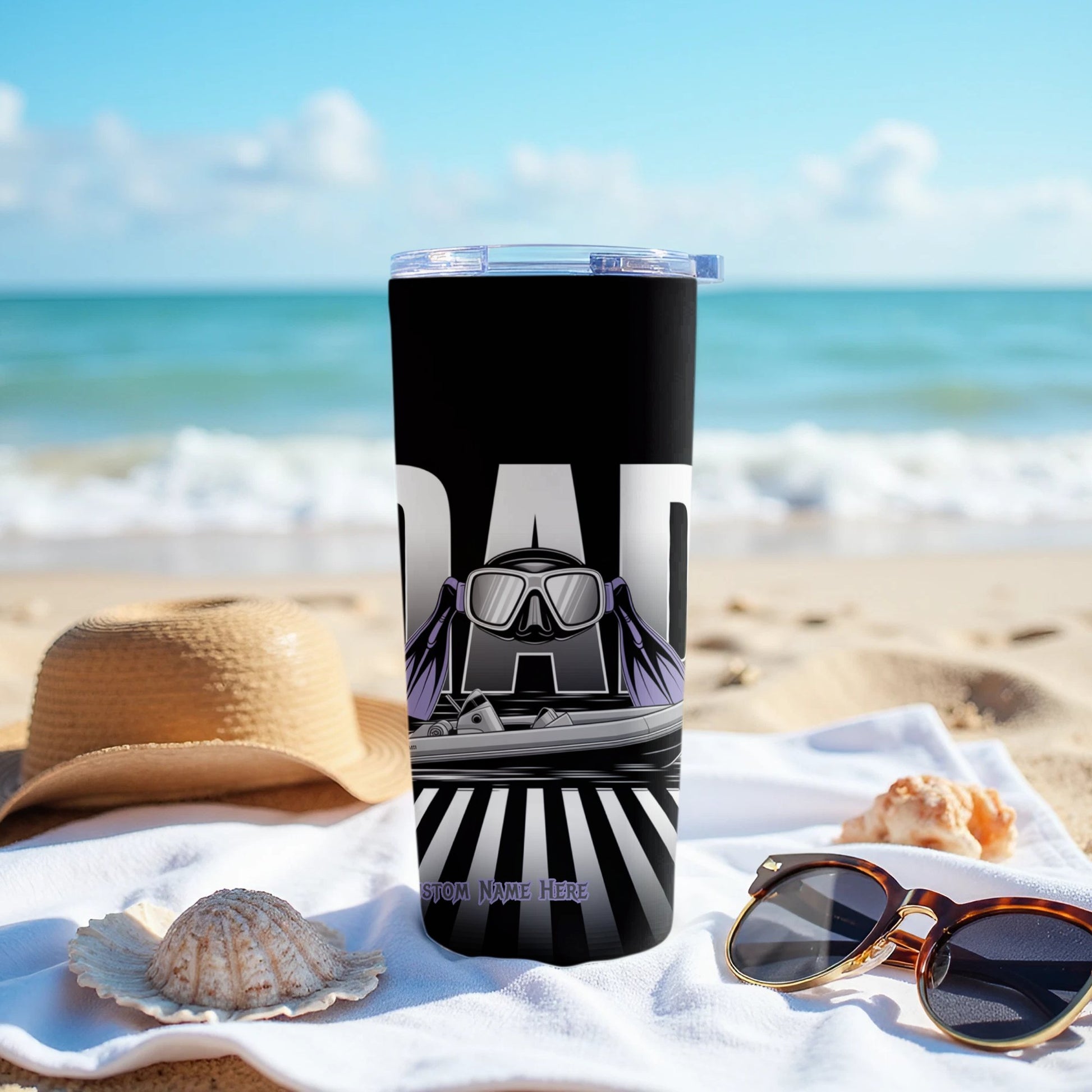 Cool Dad Design Beach Travel Tumbler Product Type