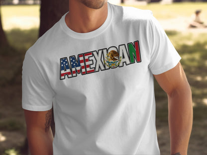 AMEXICAN Graphic T Shirt Patriotic Text TShirt product type