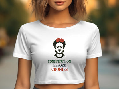 Constitution Before Cronies Graphic T-shirt product