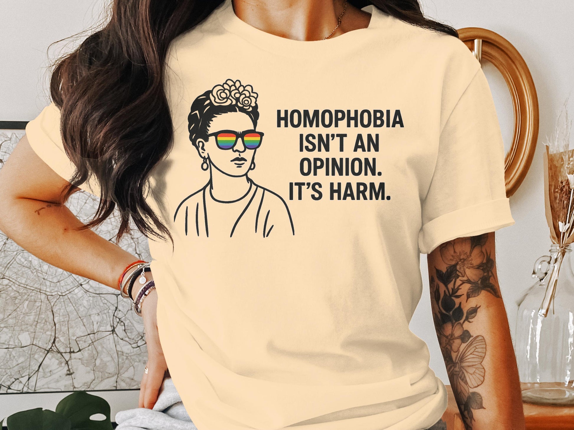 Homophobia Isn't An Opinion It's Harm T-shirt product type
