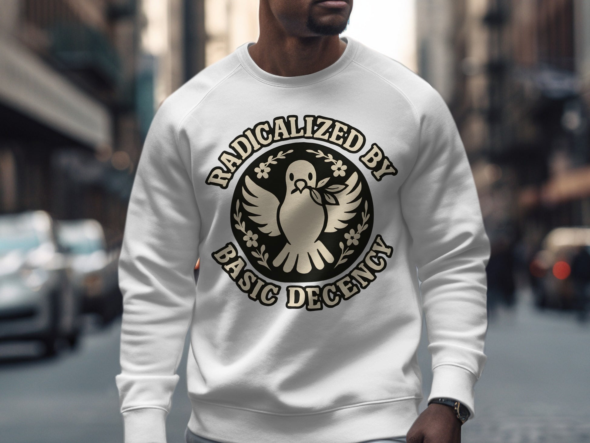 Radicalized By Basic Decency Sweatshirt product type
