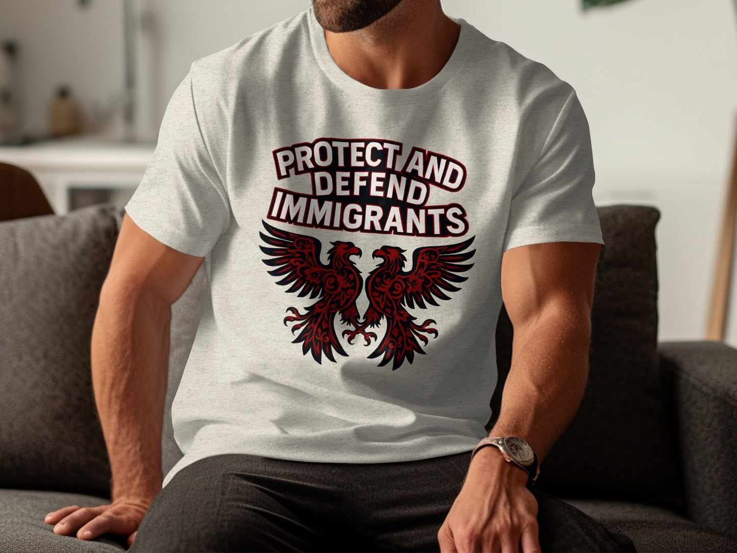 Protect And Defend Immigrants Graphic T-Shirt product type