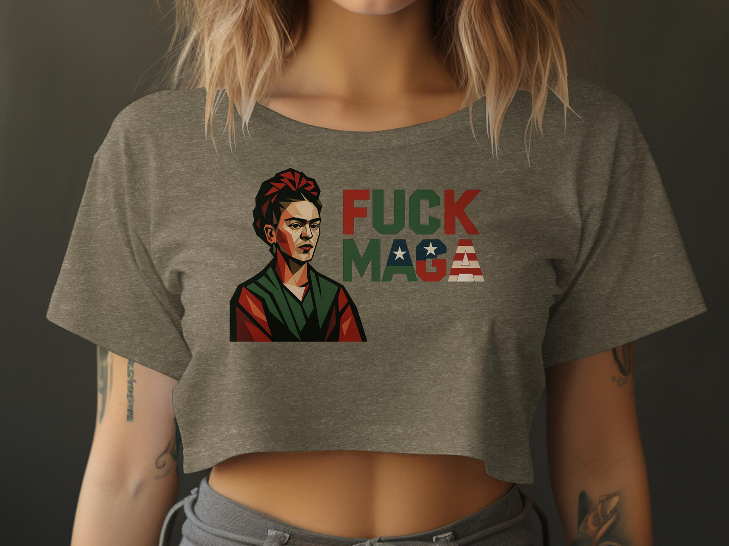 Fuck MAGA Graphic Women's Top Product type
