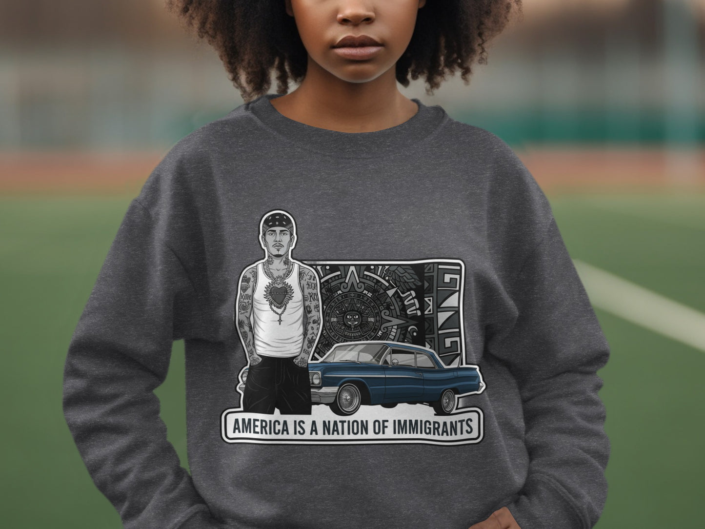 America Is A Nation Of Immigrants Sweatshirt