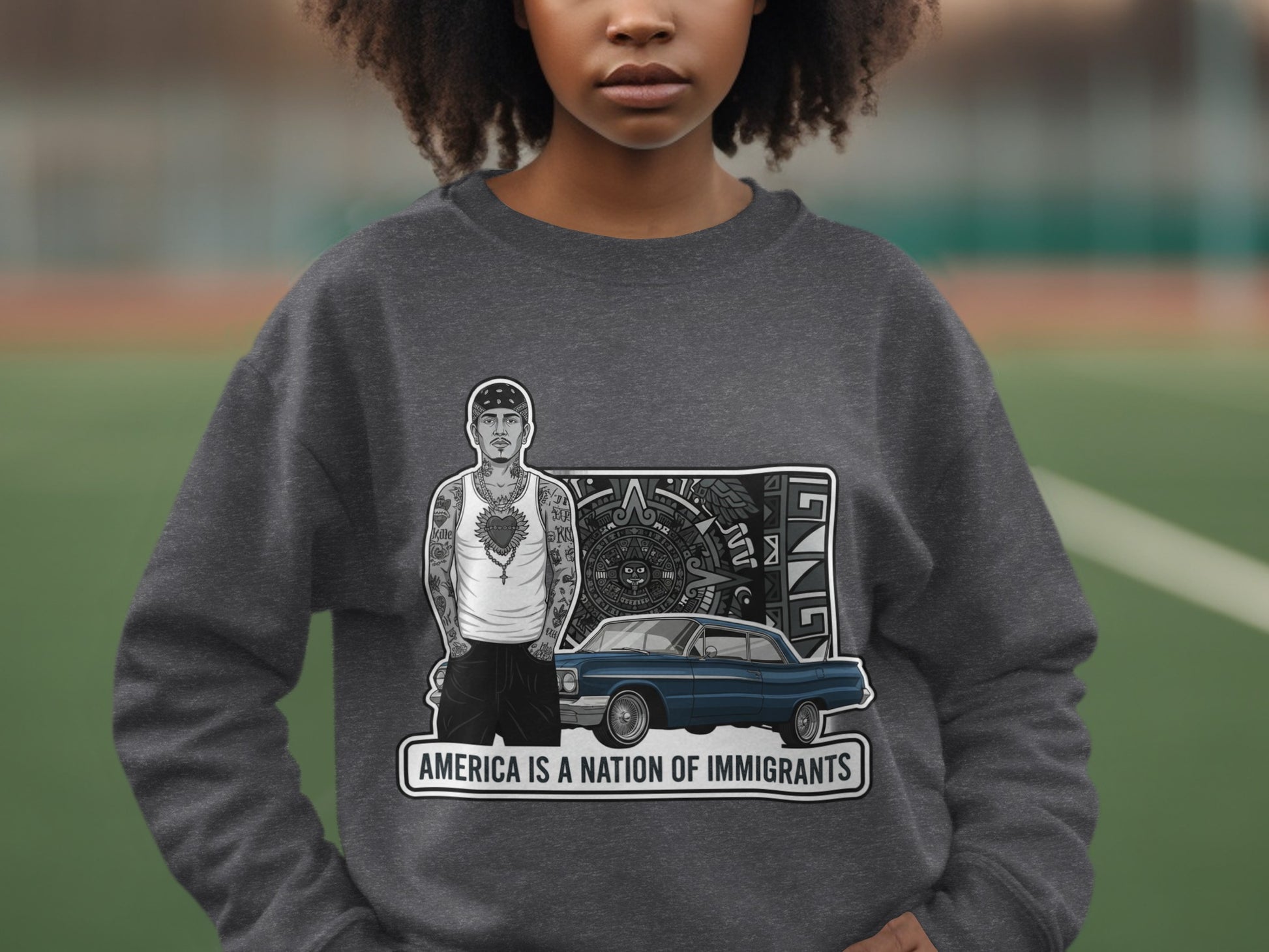 America Is A Nation Of Immigrants Sweatshirt