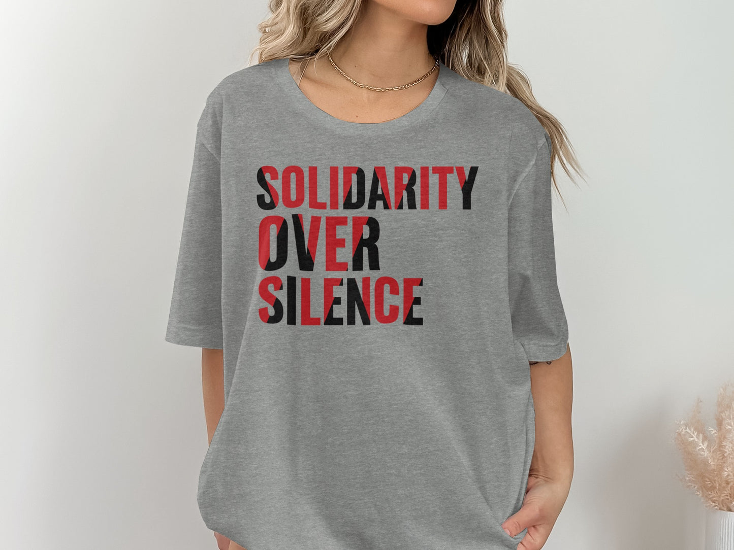 Solidarity Over Silence Graphic Tee